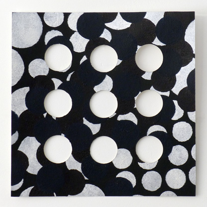 Philip Bradshaw, Studio installation, Echoes and equivalents (paper) 8, 2016